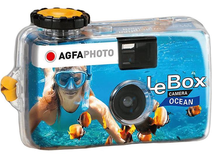 Agfa -  Lebox Ocean-wegwerpcamera 27 Fotos (waterproof), Audio, Tv en Foto, Fotocamera's Digitaal, Nieuw, Overige Merken, Verzenden