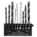 Benson 9-delige borenset - hout, steen en metaal - versch..., Ophalen of Verzenden, Nieuw