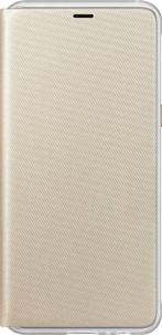 Samsung Neon Flip Cover Galaxy A8 - Goud, Ophalen of Verzenden, Zo goed als nieuw
