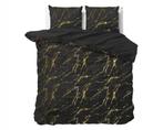 Sleeptime Glamour Marble Zwart - 240X200/220 + 2 x kussenslo, Nieuw
