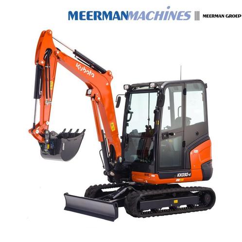 Kubota KX030-4 (vanaf €769,- per maand + 3 jaar garantie), Zakelijke goederen, Machines en Bouw | Kranen en Graafmachines, Graafmachine
