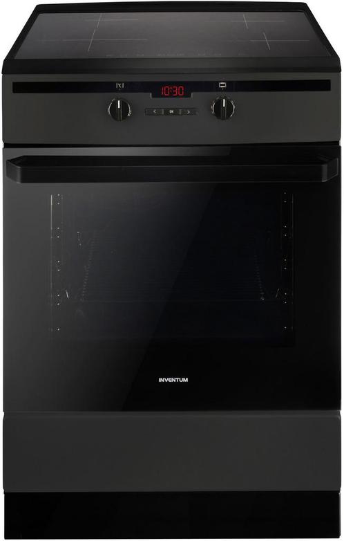 Inventum VFI6042ZWA inductie fornuis - mat-zwart, Witgoed en Apparatuur, Fornuizen, 60 cm of meer, Vrijstaand, 4 kookzones, Energieklasse A of zuiniger