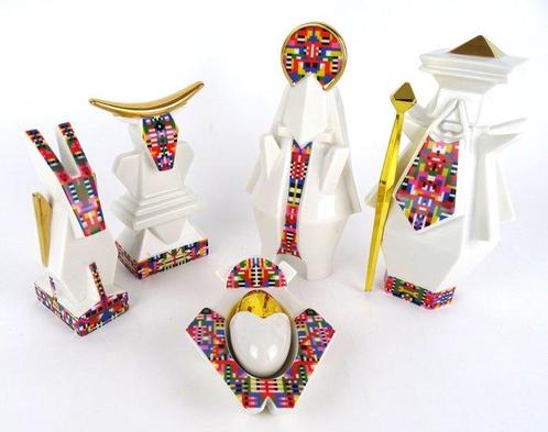 Alessi - Elena Salmistraro - sculptuur, Holyedrics - 0, Antiek en Kunst, Antiek | Meubels | Stoelen en Banken