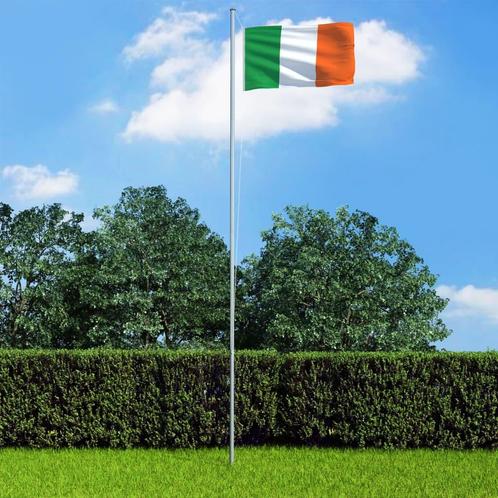 vidaXL Vlag Ierland 90x150 cm, Diversen, Vlaggen en Wimpels, Nieuw, Verzenden