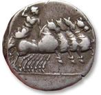 Romeinse Republiek Denarius Anonymous issue, Rome mint circa, Postzegels en Munten