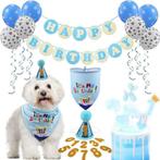 20-delige honden verjaardag set Happy Birthday roze, Verzenden, Nieuw