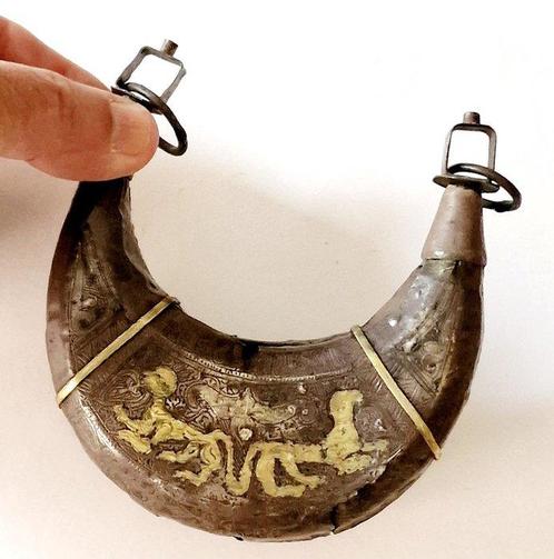 Kushan - Midden-Oosters Zilver en goud Belangrijke, Antiek en Kunst, Antiek | Overige Antiek