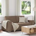 vidaXL Loveseat 140 cm kunstleer cappuccinokleurig, Huis en Inrichting, Banken | Bankstellen, Verzenden, Nieuw, Leer
