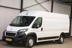 Peugeot Boxer 435 2.2 BlueHDi L4H2 AIRCO ACHTERUITRIJCAMERA, Auto's, Stof, Gebruikt, Euro 6, Wit