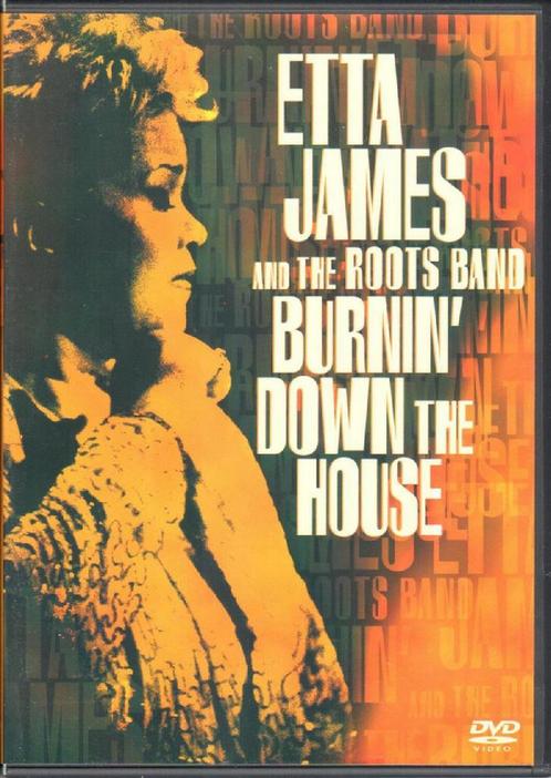 dvd - Etta James - Burnin Down The House, Cd's en Dvd's, Dvd's | Overige Dvd's, Zo goed als nieuw, Verzenden