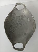 Schaal - Tin - Art Nouveau tinnen schaal, Antiek en Kunst