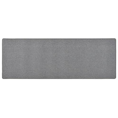 vidaXL Tapijtloper 50x150 cm donkergrijs, Huis en Inrichting, Stoffering | Tapijten en Kleden, Grijs, Nieuw, Verzenden