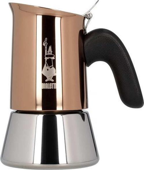 Bialetti Venus Copper - Percolator - 2 kops - Roestvrijstaal, Witgoed en Apparatuur, Koffiezetapparaten, Nieuw, Ophalen of Verzenden