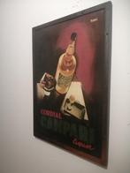 Nizzoli - Reclamebord - Metalen bord met ijzeren frame -, Antiek en Kunst, Curiosa en Brocante