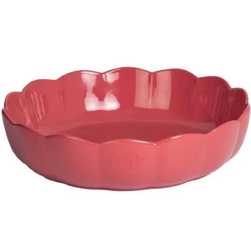 Emile Henry Madeleine Taartvorm Rond Rose Candy Ø27cm, Hobby en Vrije tijd, Taarten en Cupcakes maken, Nieuw, Verzenden