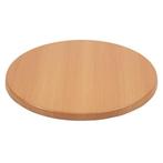 Tafelblad - Rond - Beuken - 60 cm - GG642, Verzenden