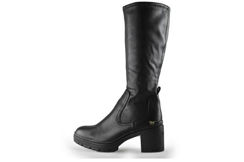 Mustang Laarzen in maat 40 Zwart | 10% extra korting, Kleding | Dames, Schoenen, Zwart, Zo goed als nieuw, Hoge laarzen, Verzenden