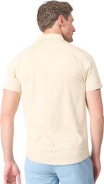 2dekans | Mario Russo Korte Mouwen Overhemd - Overhemd heren, Ophalen of Verzenden, Zo goed als nieuw, Beige, Mario Russo