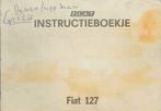 1983 Fiat 127 Instructieboekje Nederlands, Auto diversen, Handleidingen en Instructieboekjes, Verzenden