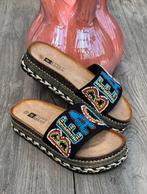 Beach kraaltjes Slipper NIEUW, Ophalen of Verzenden, Nieuw, Zwart, Slippers