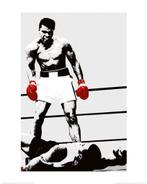 Kunstdruk Muhammad Ali Gloves 40x50cm, Verzenden, Nieuw