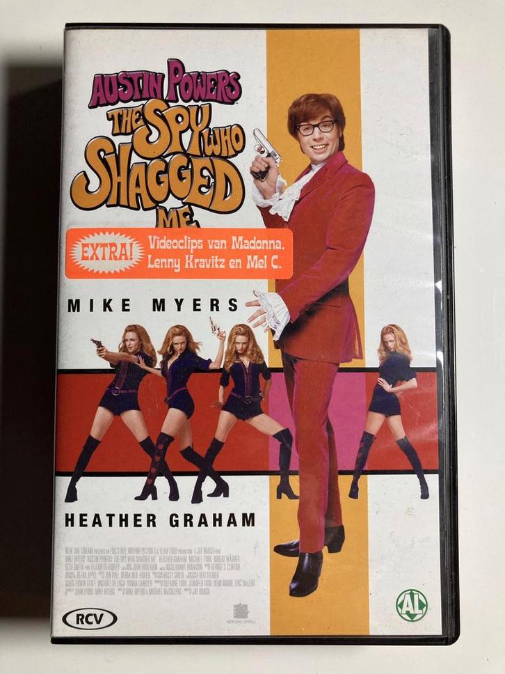 AUSTIN POWERS THE SPY WHO SHAGGED ME (VHS), Cd's en Dvd's, VHS | Film, Gebruikt, Verzenden