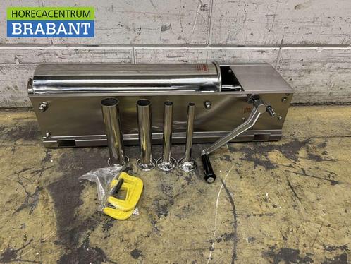 RVS Horizontale vulbus stopbus worstvuller 7 liter Horeca, Zakelijke goederen, Horeca | Keukenapparatuur, Nieuw zonder verpakking