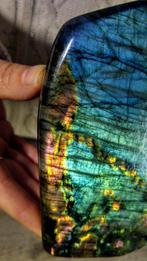 Turquoise - groen - roze kleuren labradoriet, Vrije vorm -, Verzamelen, Nieuw