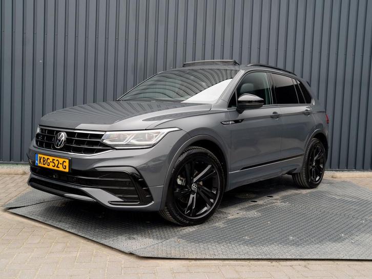 Zakelijke Lease |  Volkswagen Tiguan 1.5 TSI R-Line Business, Auto's, Volkswagen, Dealer onderhouden, Lease, Grijs, Automaat, SUV of Terreinwagen