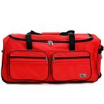 Trolley, reistas, rood, afsluitbaar, met slot, 85 liter,..., Caravans en Kamperen, Verzenden, Nieuw