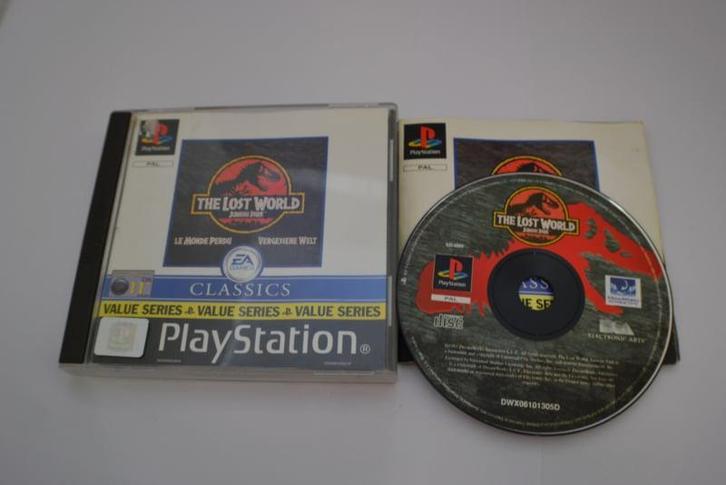 The Lost World Jurassic Park - Classics (PS1 PAL), Spelcomputers en Games, Games | Sony PlayStation 1, Zo goed als nieuw, Verzenden