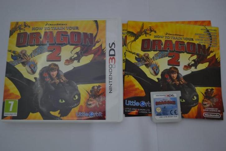 How to Train Your Dragon 2 (3DS EUR), Spelcomputers en Games, Games | Nintendo 2DS en 3DS, Zo goed als nieuw, Verzenden