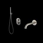 Badset Sanilux Bubbel Inbouw Met Box Thermostaat Gunmetal, Ophalen of Verzenden, Nieuw, Bad