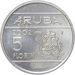 Aruba. 5 Florin 2002 Specimen, Postzegels en Munten, Munten | Nederland