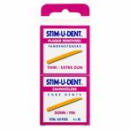 3x Stim-U-Dent Tandenstokers Thin Extra Dun 160 stuks, Nieuw, Verzenden