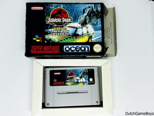 Super Nintendo / Snes - Jurassic Park - Part 2 - The Chaos C, Spelcomputers en Games, Games | Nintendo Super NES, Gebruikt, Verzenden