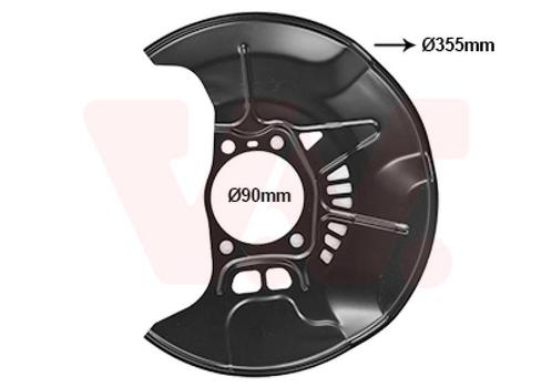 REMSCHIJF BESCHERMER VOOR LEXUS NX AZ10 2015-2021 4778242050, Auto-onderdelen, Remmen en Aandrijving, Nieuw, Ophalen of Verzenden