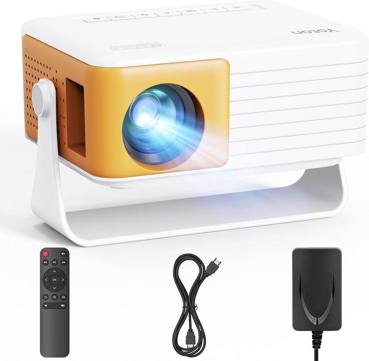 YOTON Y3 Mini Beamer Retourdeal | Full HD 1080p -17% Korting, Audio, Tv en Foto, Beamers, Full HD (1080), Nieuw, LED, Ophalen of Verzenden