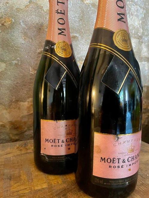 Moët & Chandon, Rosé Impérial - Champagne Rosé - 3 Fles, Verzamelen, Wijnen