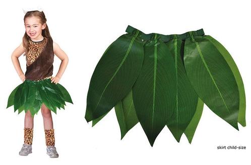 Hawaii rok groene bladeren kind, Kleding | Dames, Carnavalskleding en Feestkleding, Nieuw, Ophalen of Verzenden