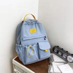 Nylon Backpack School Bag Junior High School Student Bags, Nieuw