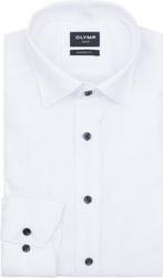 Olymp Luxor Overhemd Contrast Button Wit maat 41 Heren, Kleding | Heren, Overhemden, Verzenden, Nieuw, Wit, OLYMP
