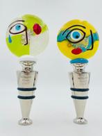 Guidotti - sculptuur, Picasso Tappi Bottiglia con foglia, Antiek en Kunst, Antiek | Glas en Kristal