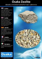 Osaka Zeolite 2000ml  filtermateriaal (Filters & Pompen), Dieren en Toebehoren, Vissen | Aquaria en Toebehoren, Ophalen of Verzenden