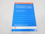 AUDI Zelfstudieprogramma #151 Het airbagsysteem van Audi, Auto diversen, Handleidingen en Instructieboekjes, Verzenden