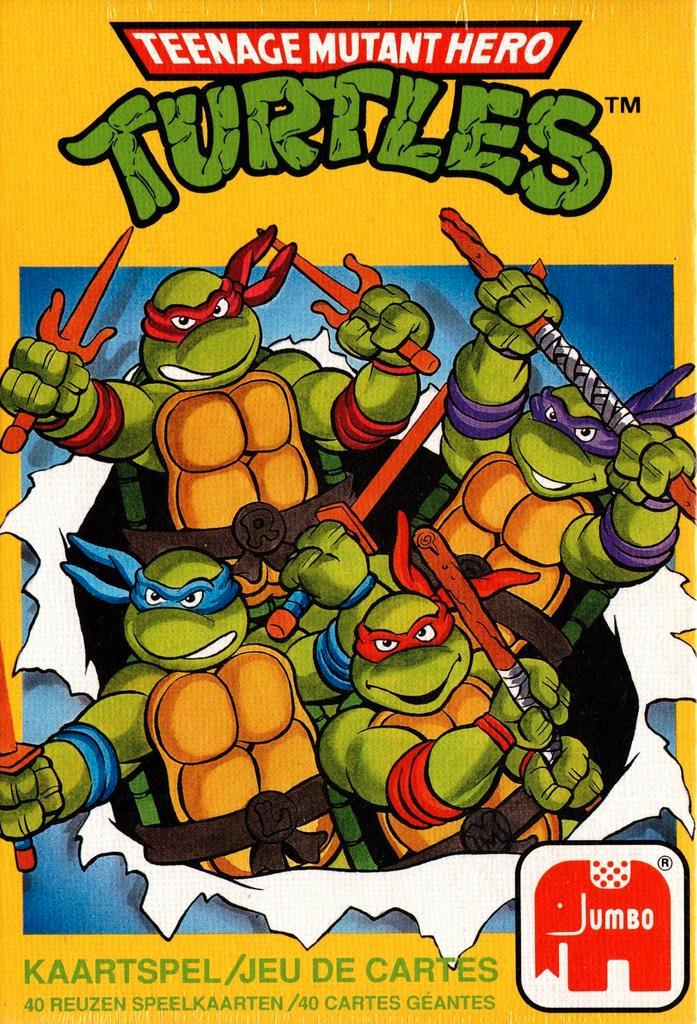 Jumbo Teenage Mutant Hero Turtles - Kaartspel (Nieuw), Hobby en Vrije tijd, Gezelschapsspellen | Kaartspellen, Nieuw, Verzenden