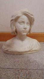 SIGNA - Antonio Ugo - sculptuur, Bust of a girl - 25 cm -, Antiek en Kunst