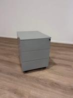 Gebruikt grijs ladeblok met 3 laden, Nieuw in verpakking