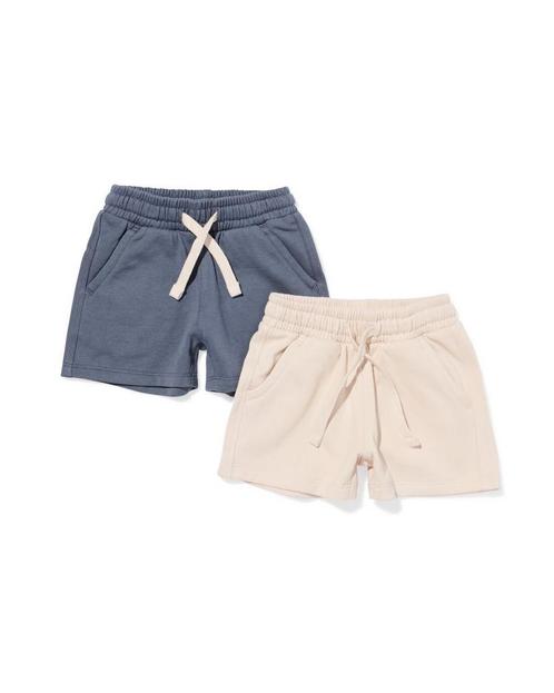 HEMA Baby korte broeken - 2 stuks grijs 2=30% / 1=15%, Kinderen en Baby's, Babykleding | Overige, Nieuw, Verzenden
