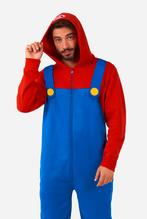 Mario Onesie Volwassen, Kleding | Heren, Carnavalskleding en Feestkleding, Ophalen of Verzenden, Nieuw